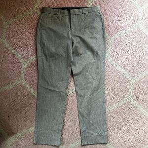 Banana Republic Womens Sloan Grey Office Pants Size 8 Curvy